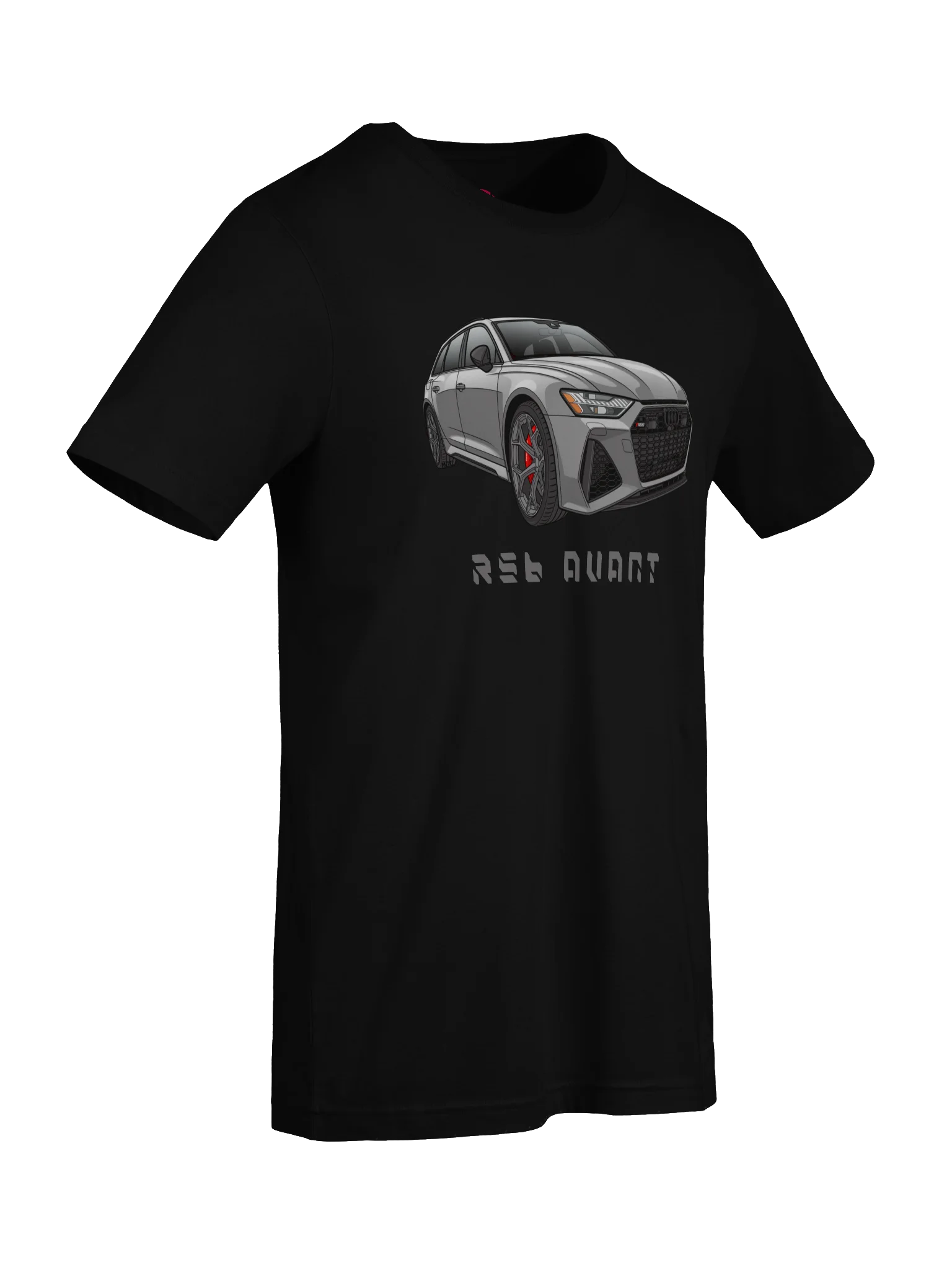 Grey Audi RS6 Avant Shirt (Retro, Sketch, Silhouette) product image (79)