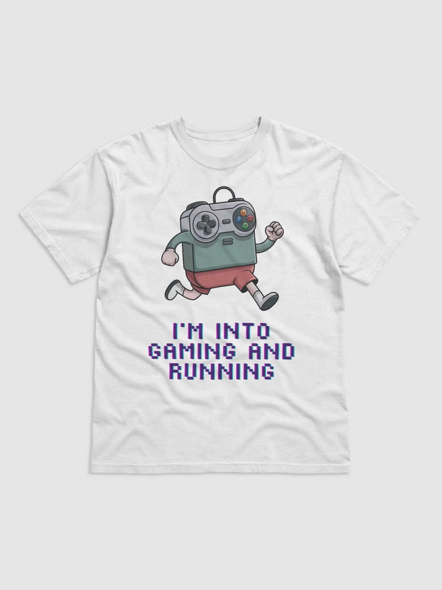 Gamer Runner Pixel Tee product image (1)