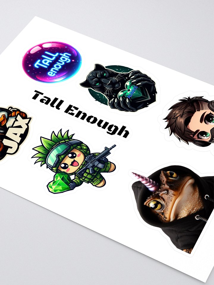 Custom DarkRaven Sticker Sheet - Express Yourself! product image (2)