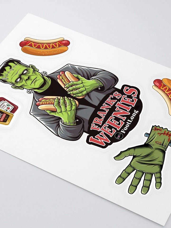 Grimm Cove: Frank's Weenies Sticker Set product image (2)
