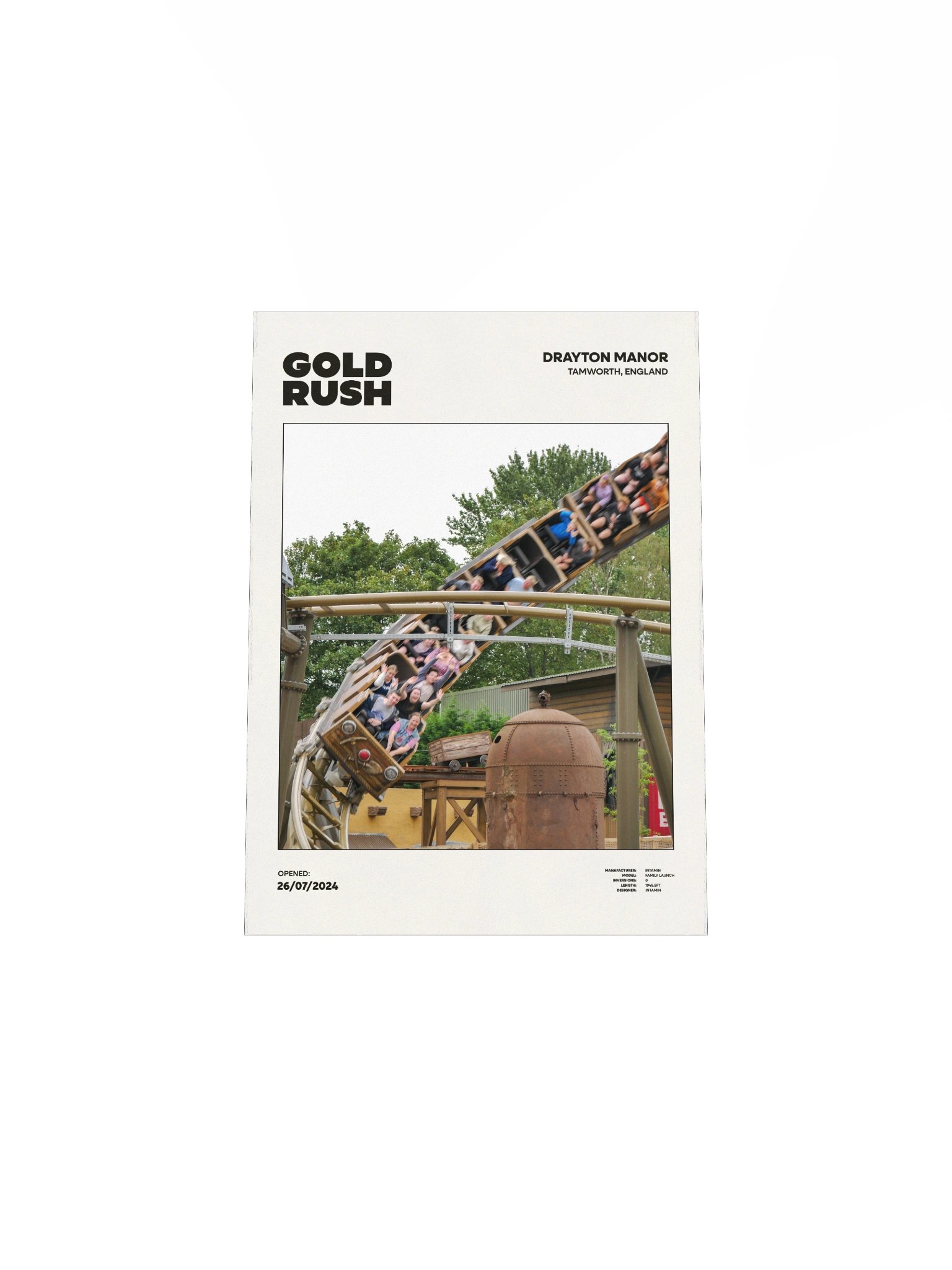 Gold Rush Motion Premium Poster product image (4)