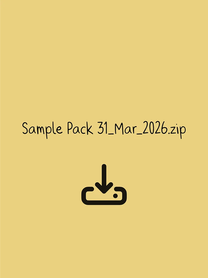 TOavn - Sample Pack 31_Mar_2026 product image (1)