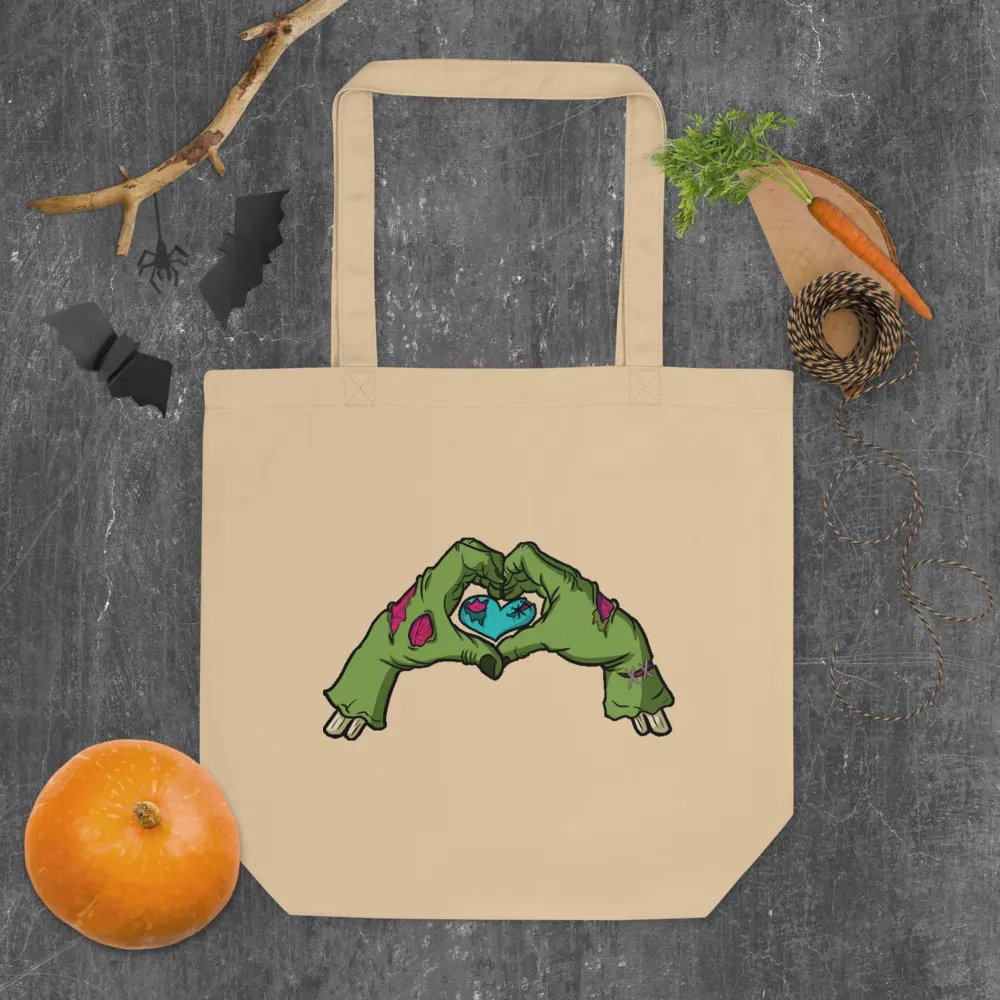 tote bag amour Zombie product image (5)