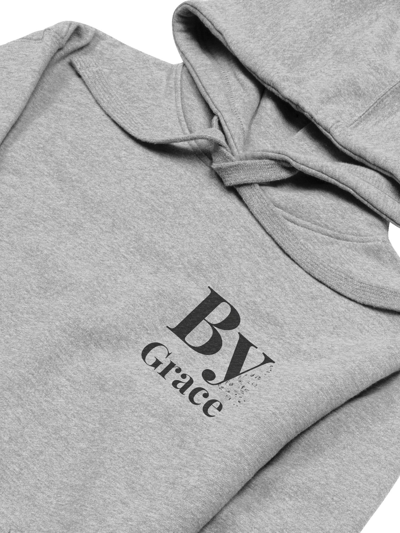 By Grace Hoodie – Ephesians 2:8‑9 (Light) \| By Grace Capsule product image (3)