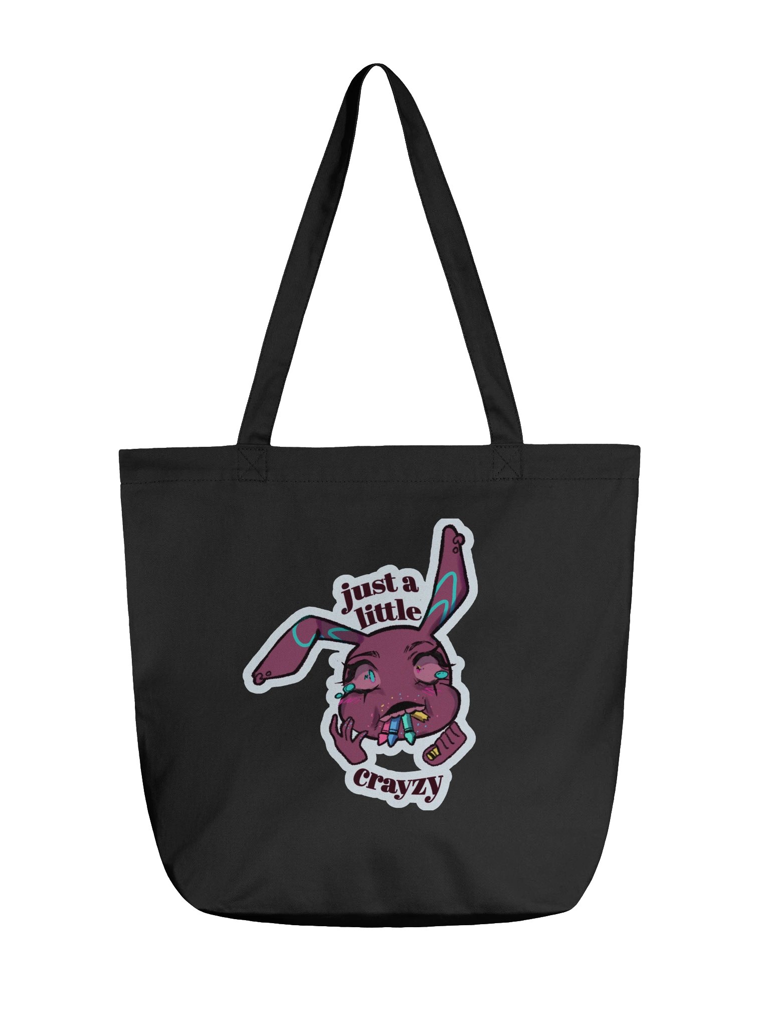 hyper "Just a little crayzy" totebag product image (1)