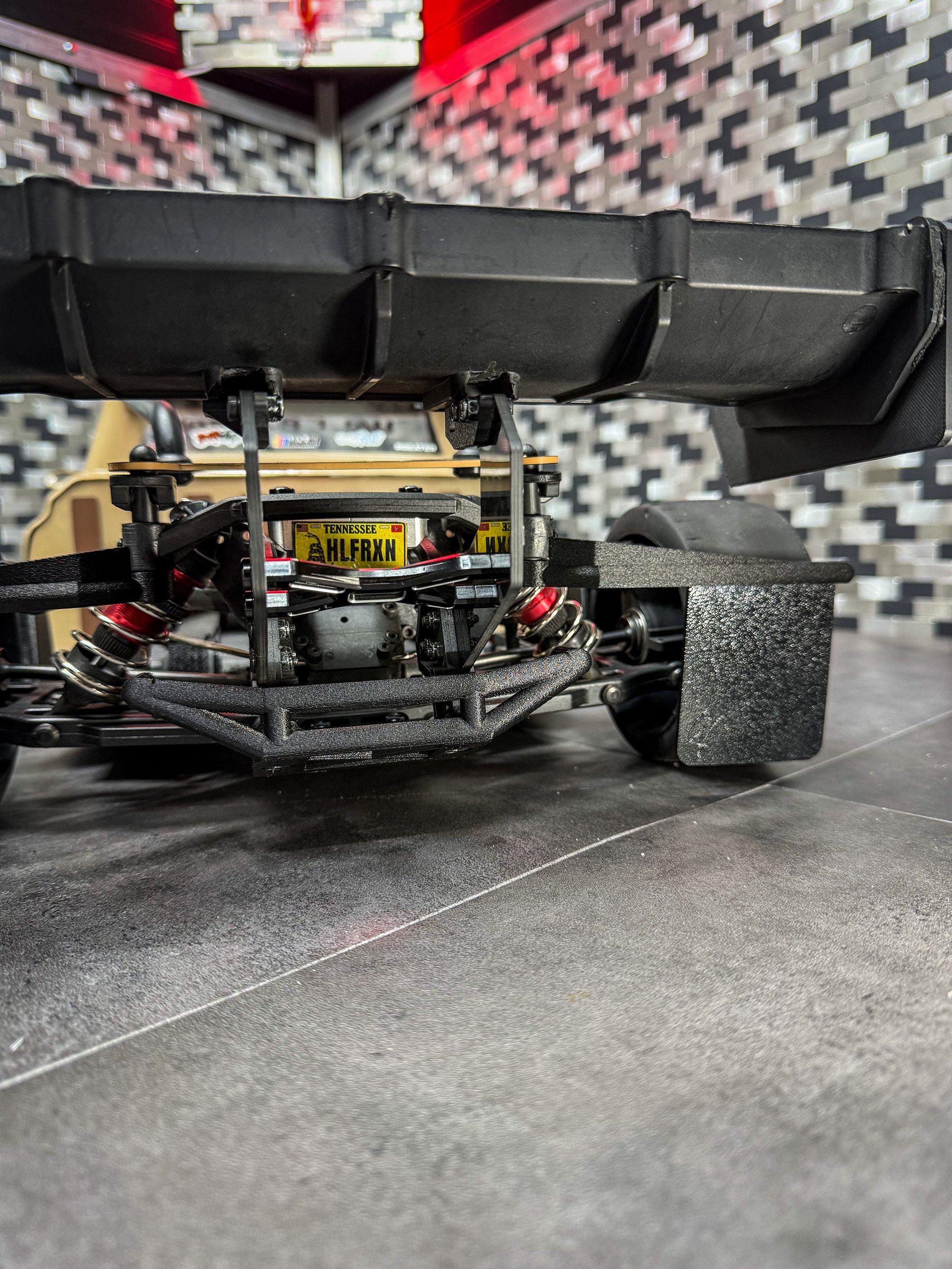 Arrma Infraction 6s “Halfraction” rear diffuser delete w/ mud flaps product image (6)