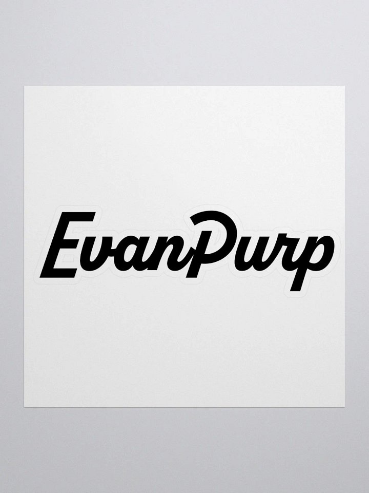 EvanPurp Sticker product image (1)