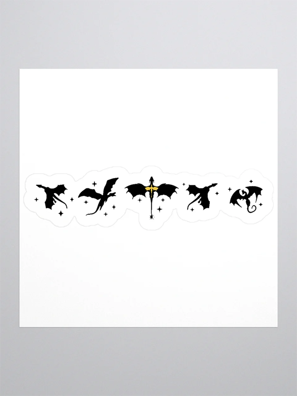 Fourth Wing Car Sticker product image (1)