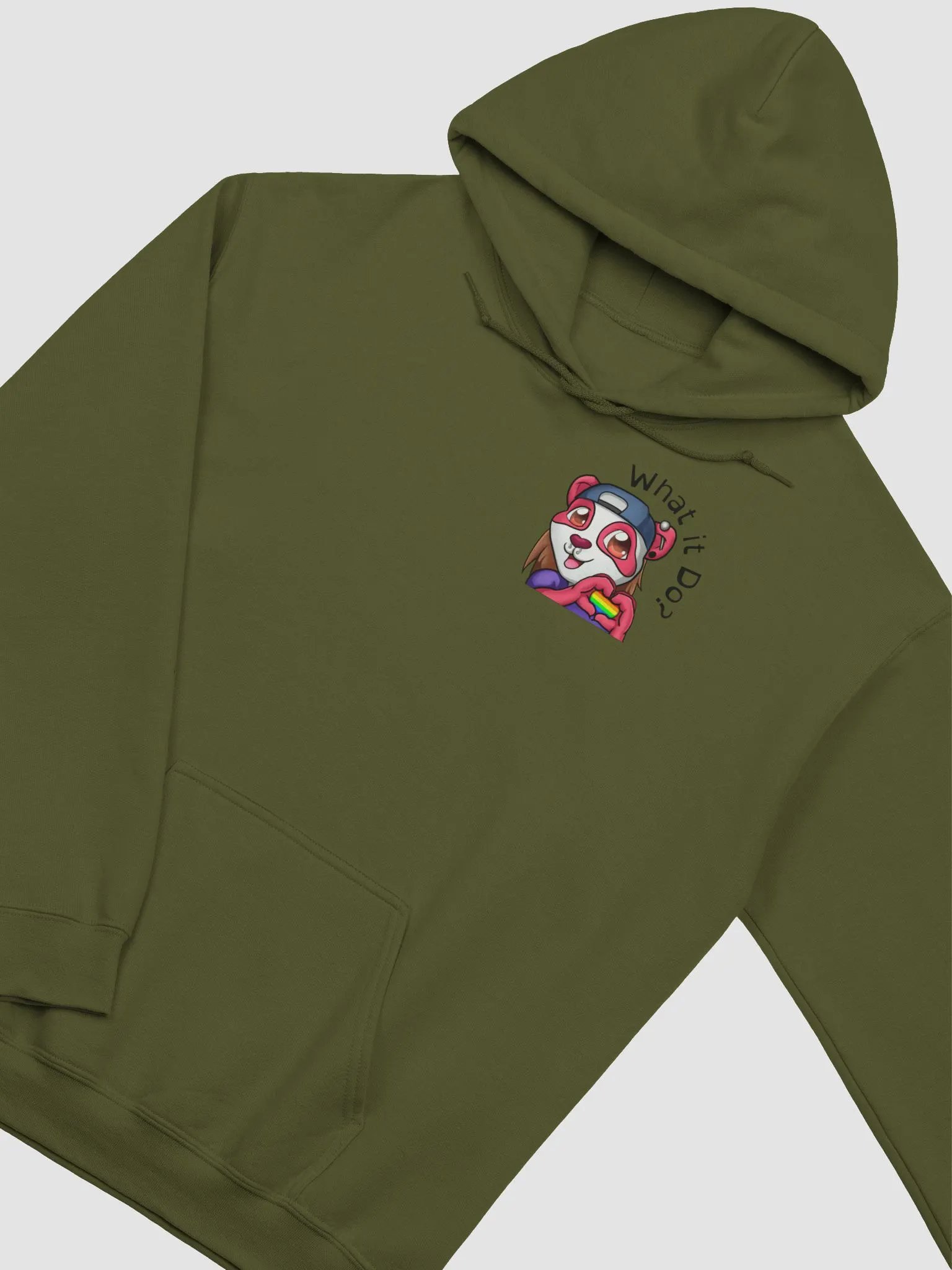 PaisliePanda UwU Hoodie w/ Dark Text product image (20)