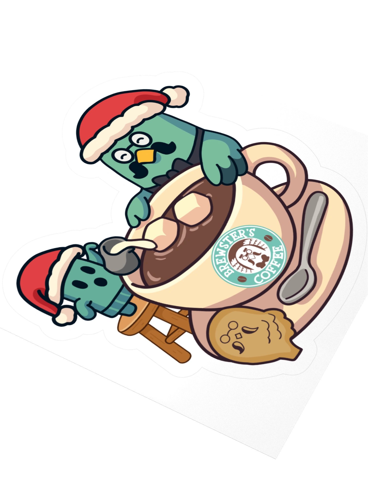 Holidays with Brewster Sticker product image (3)