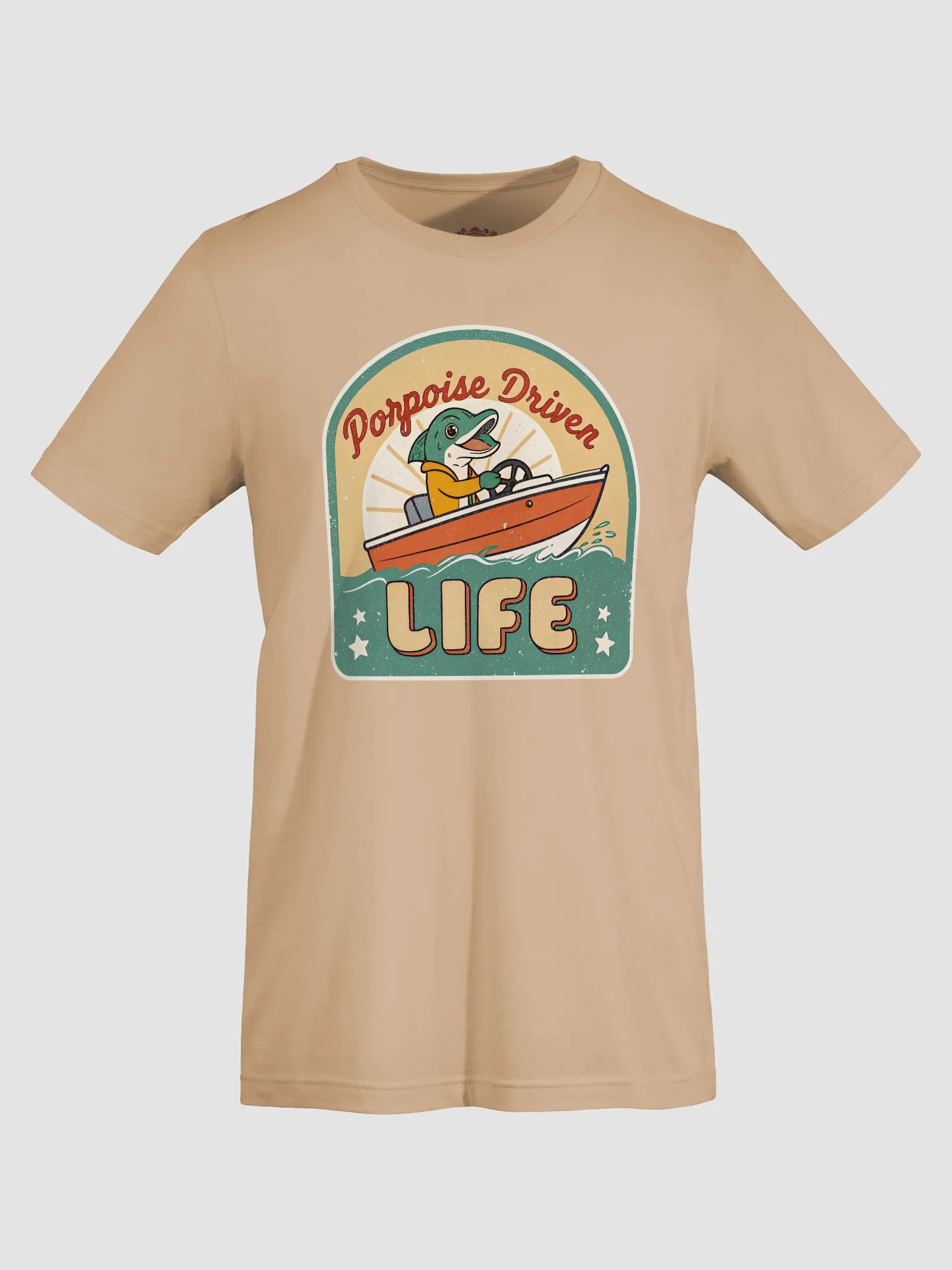 Porpoise Driven Vintage T-Shirt product image (4)