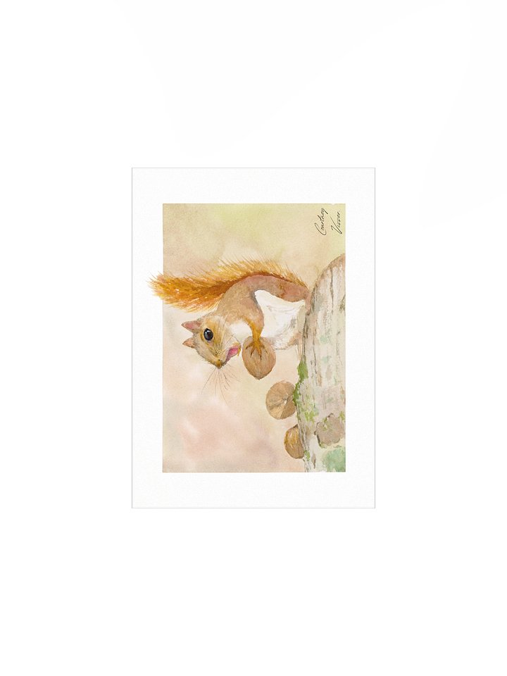 Squirrel print product image (2)