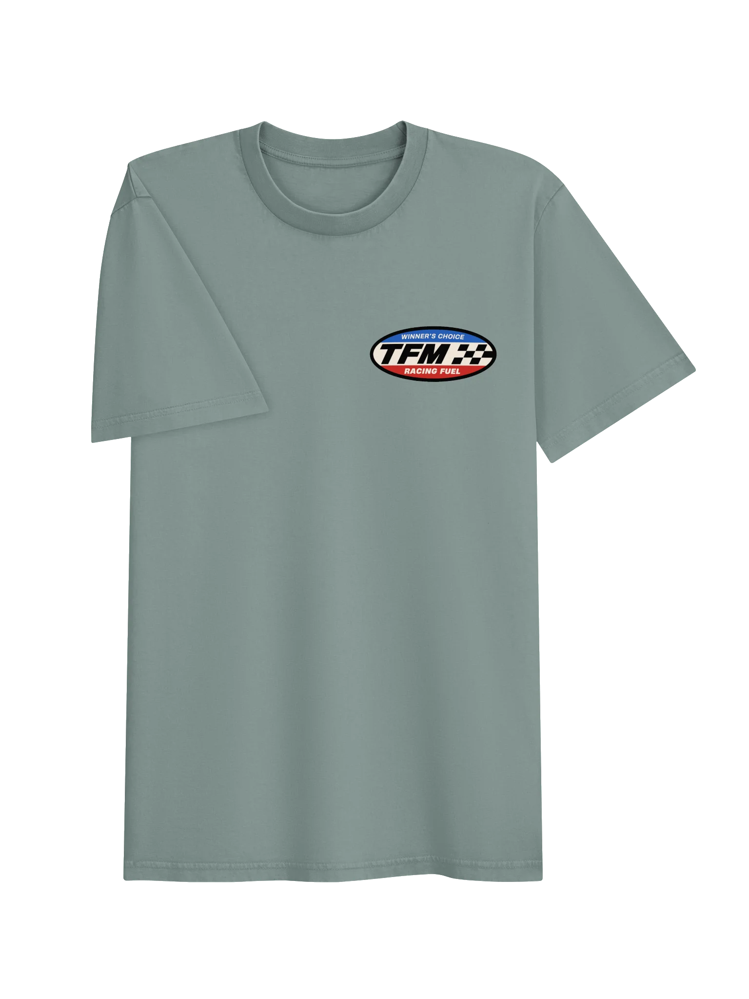 Think Fast Racing Fuel Tee - Green product image (3)
