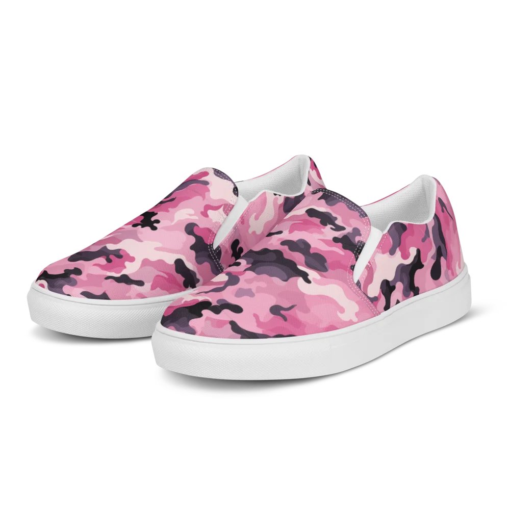 Pink Camoflage Women Sneakers product image (3)