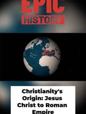 How did a carpenter's son transform into the religion that conquered Rome? From persecution to power—the rise of Christianity. Check out the full video at Epic History. #Christianity #RomanEmpire #AncientHistory #Jesus #epichistory #FYP #ForYou #Trending #History #HistoryTok #Documentary #Religion #ReligionHistory #AncientRome #Shorts