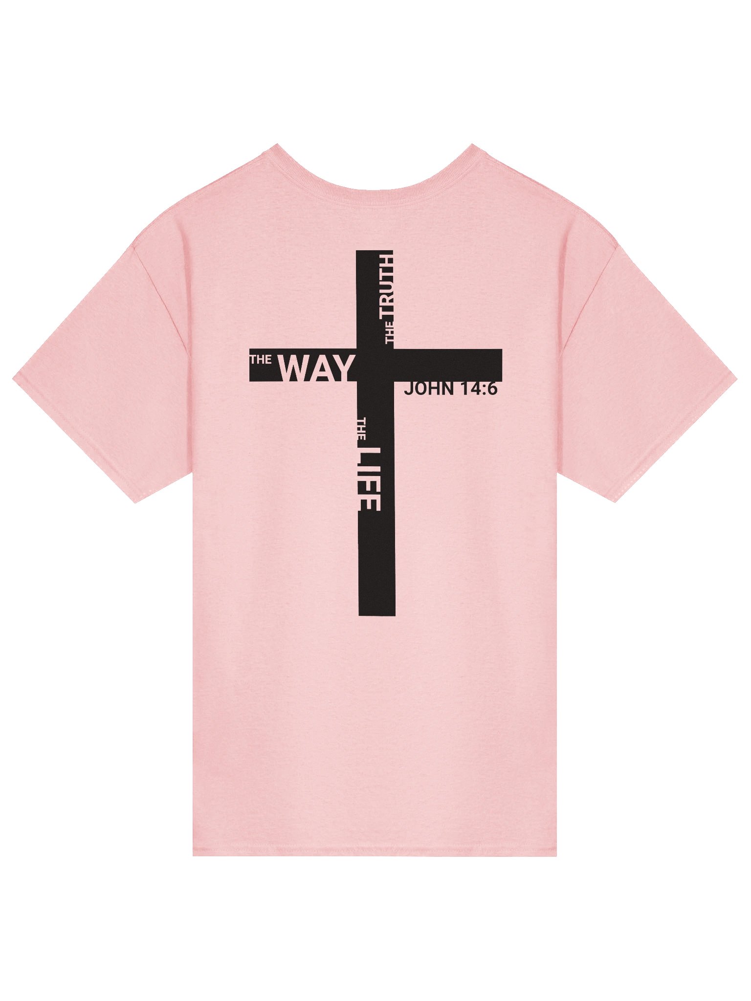 YHWH Heavyweight Tee - "The Way" pastel product image (1)