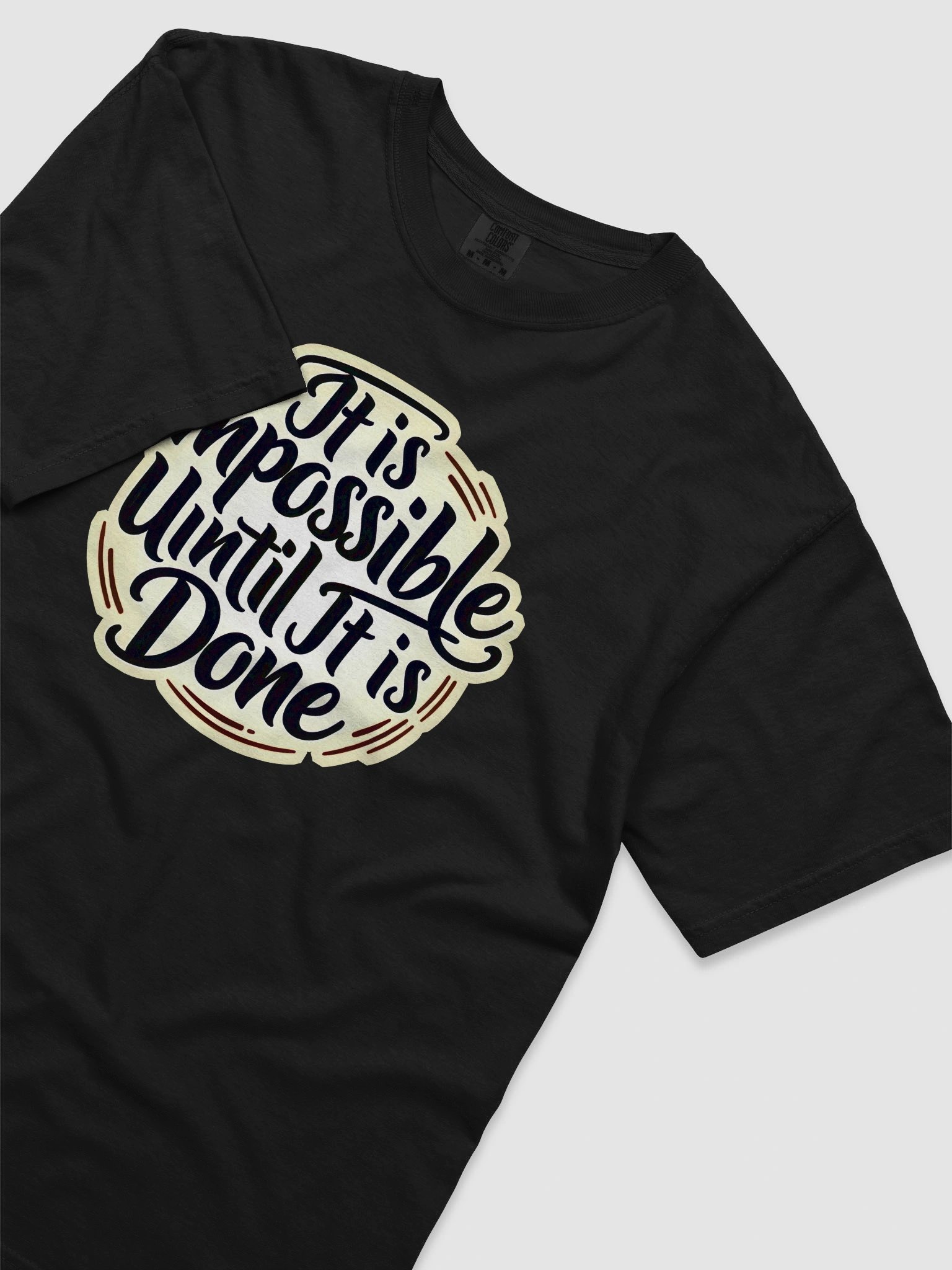 Bold Script Motivation T-Shirt product image (43)