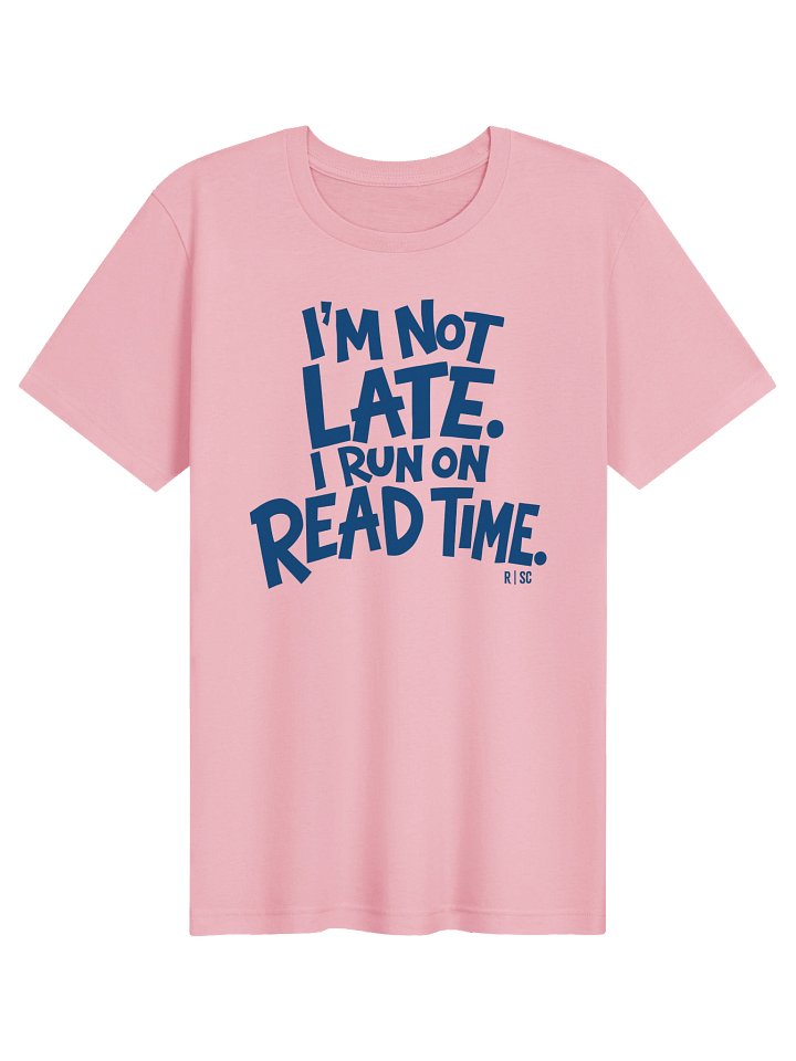 Read Time T-Shirt (Dark Blue) product image (11)