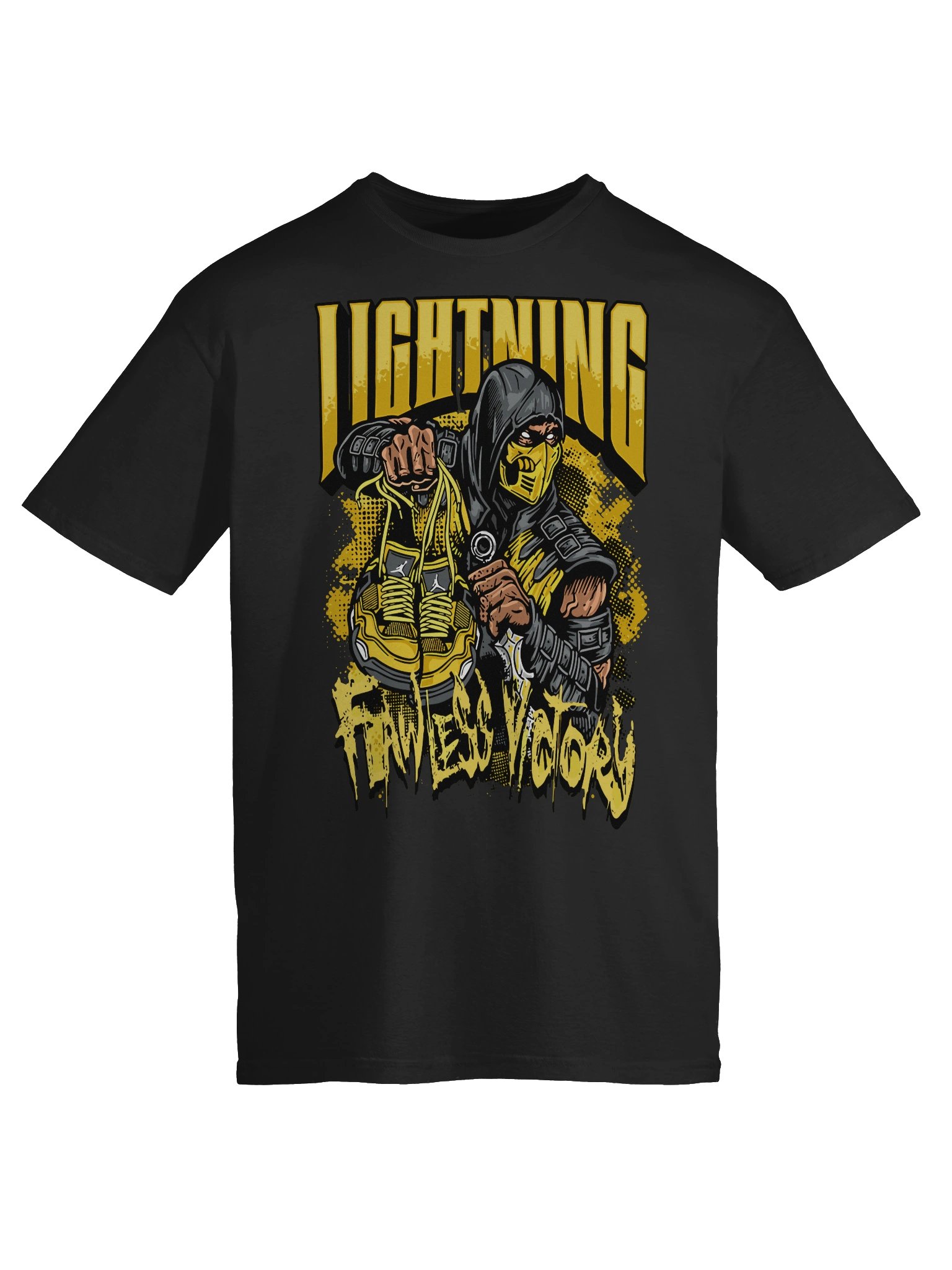 Flawless Victory Lightning Sneakers T-Shirt - Unisex T-Shirt – Premium Printed T-Shirt for Everyday Casual & Streetwear product image (9)