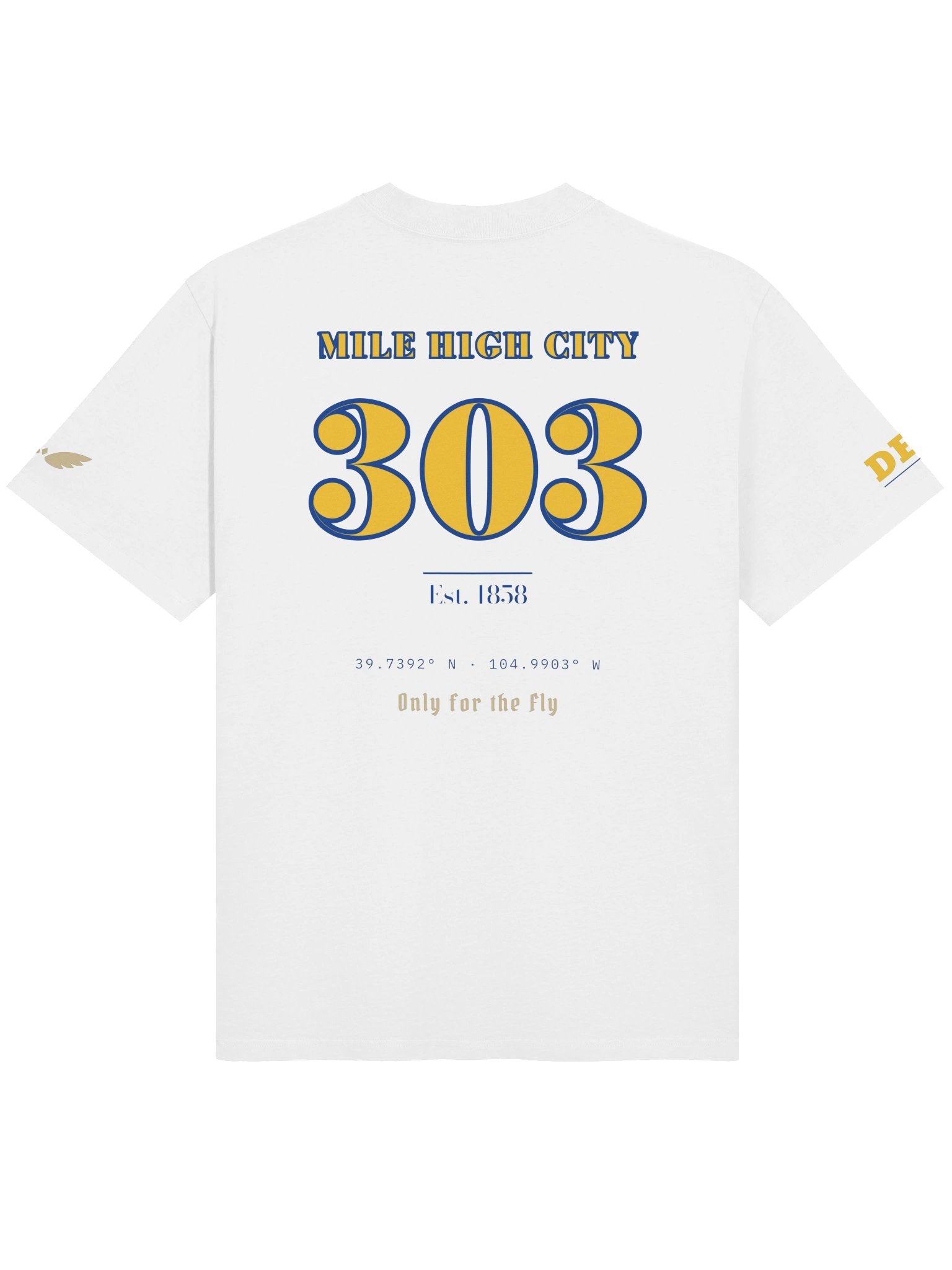 GAME DAY — Denver · Tee · Faded White product image (2)