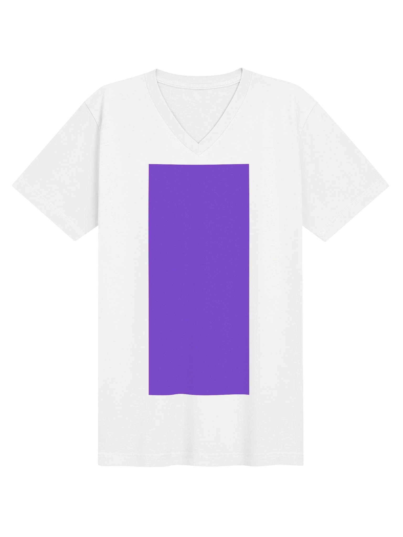 The Foundation Collection | Purple | Bella+Canvas Short Sleeve V-Neck Jersey T-Shirt product image (1)