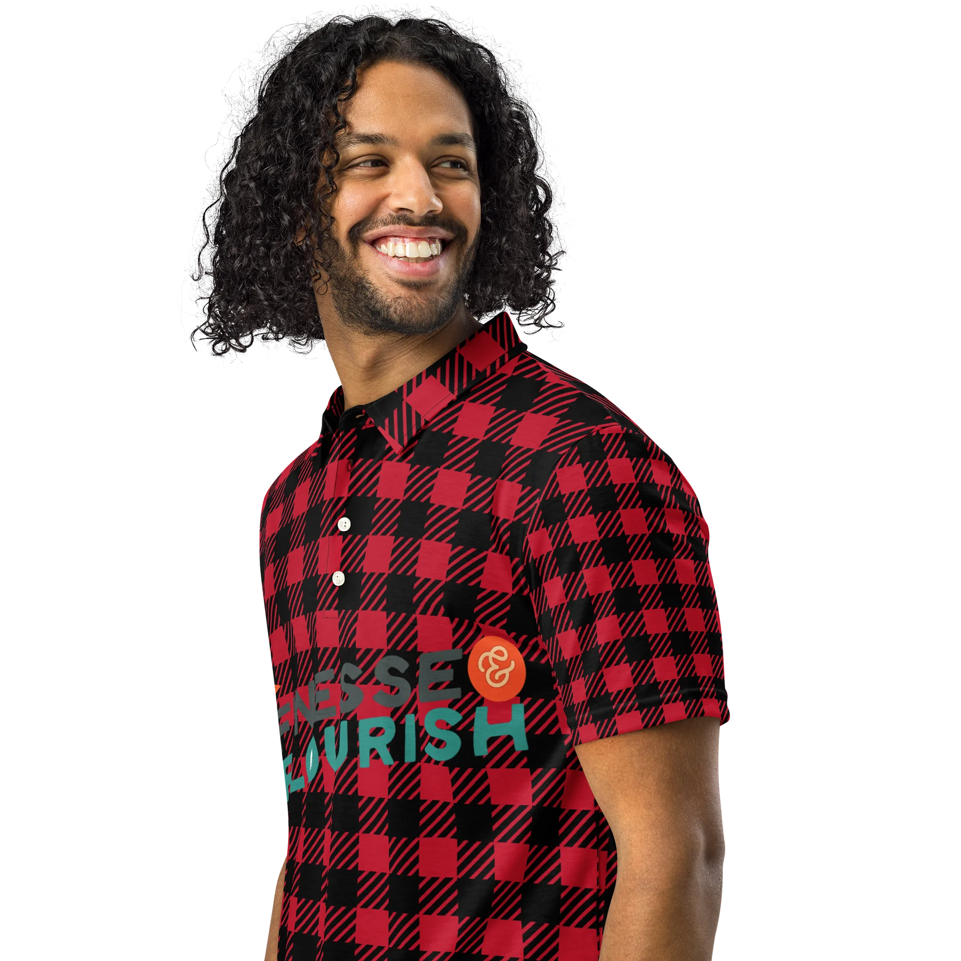 F&F Lumberjack Slim Fit Polo Shirt product image (2)