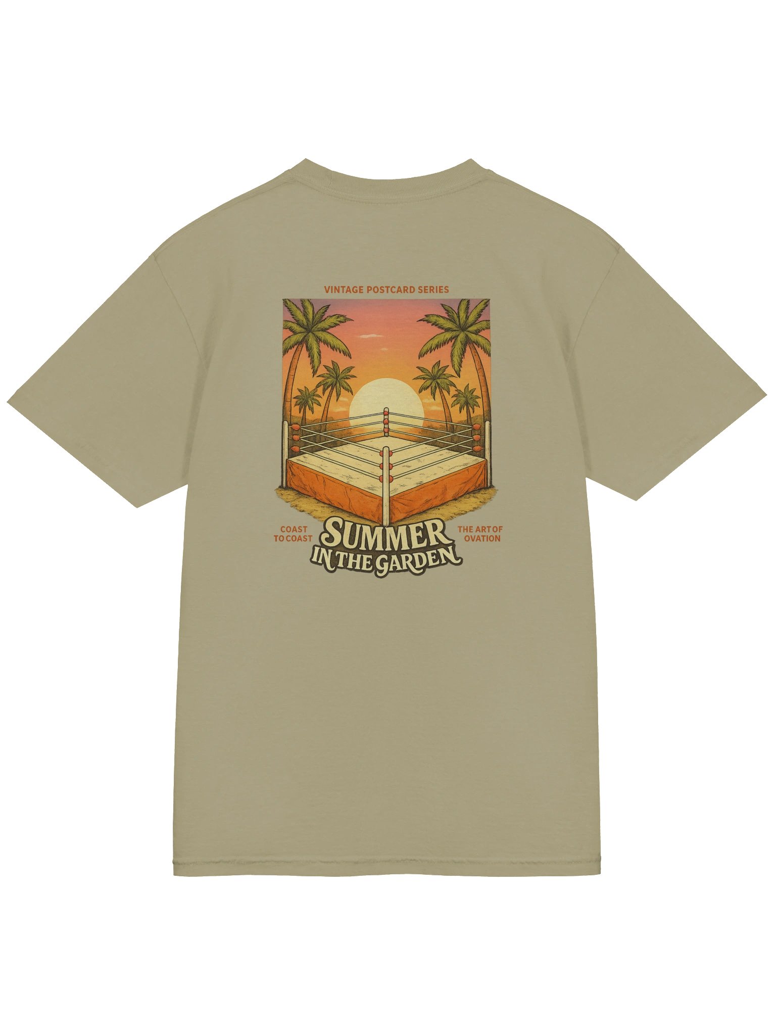 Coast to Coast – Vintage Wrestling Tee product image (4)