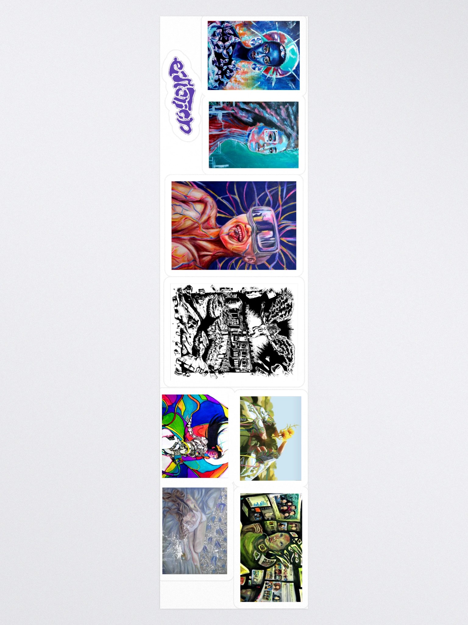 e-motion - Large Sticker Sheet product image (3)