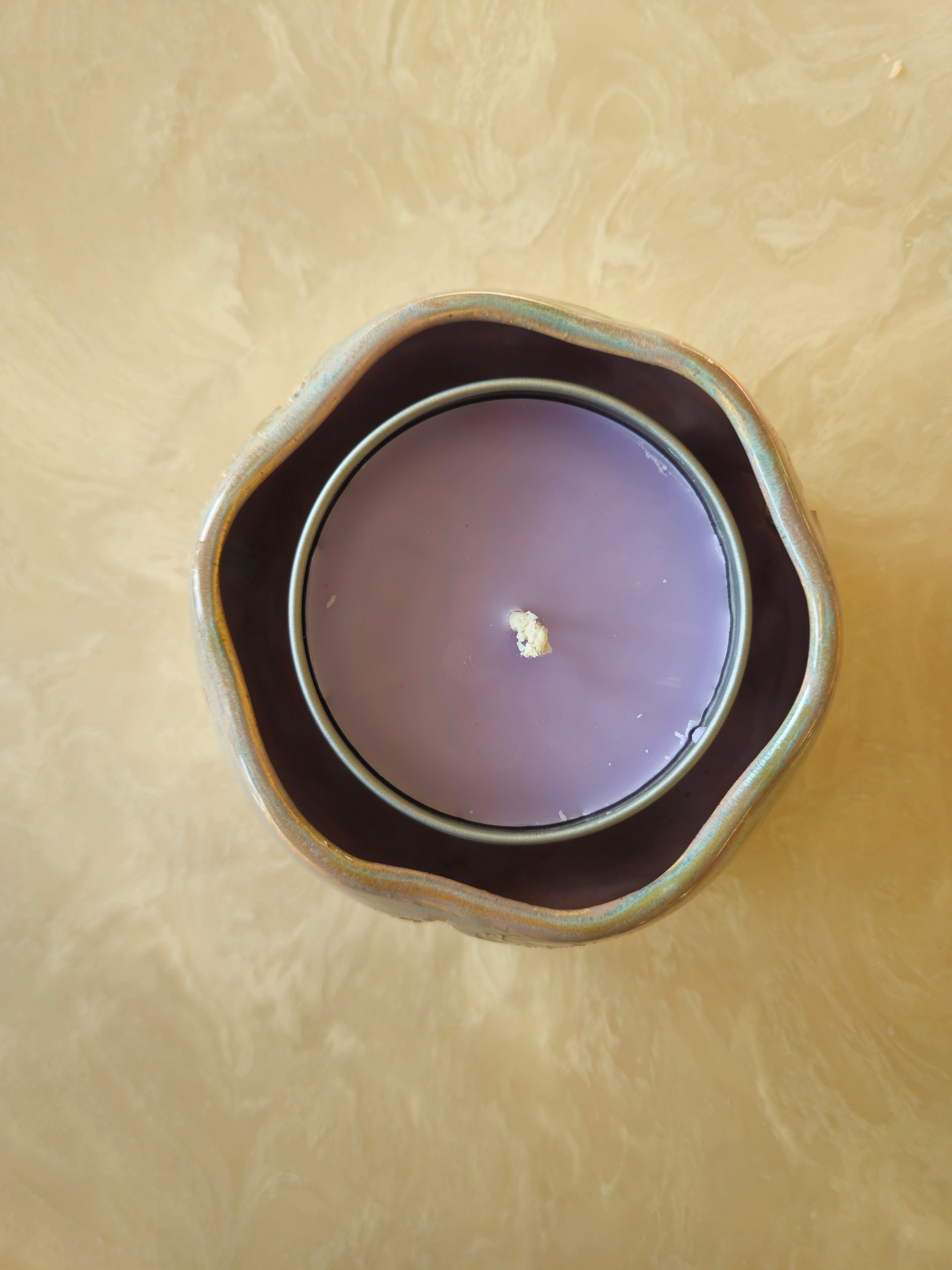 Outside the Lilac Inn Candle + Ceramic Candle Holder by AG Illustration product image (3)