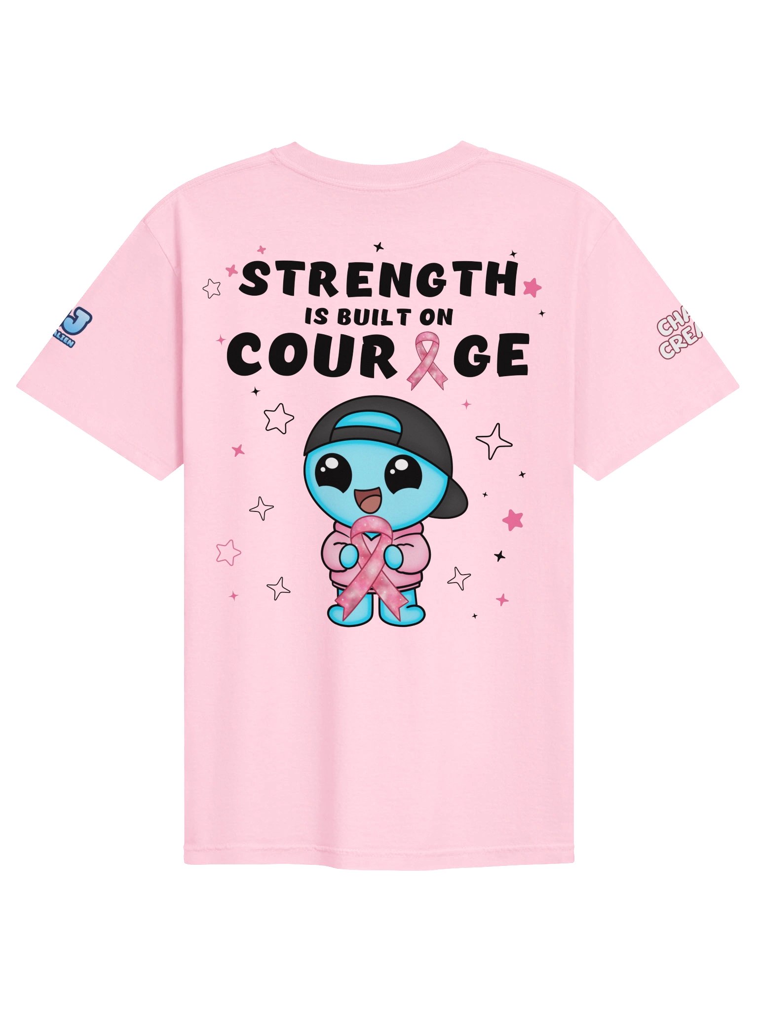 Strength Is Built On Courage Tee product image (2)