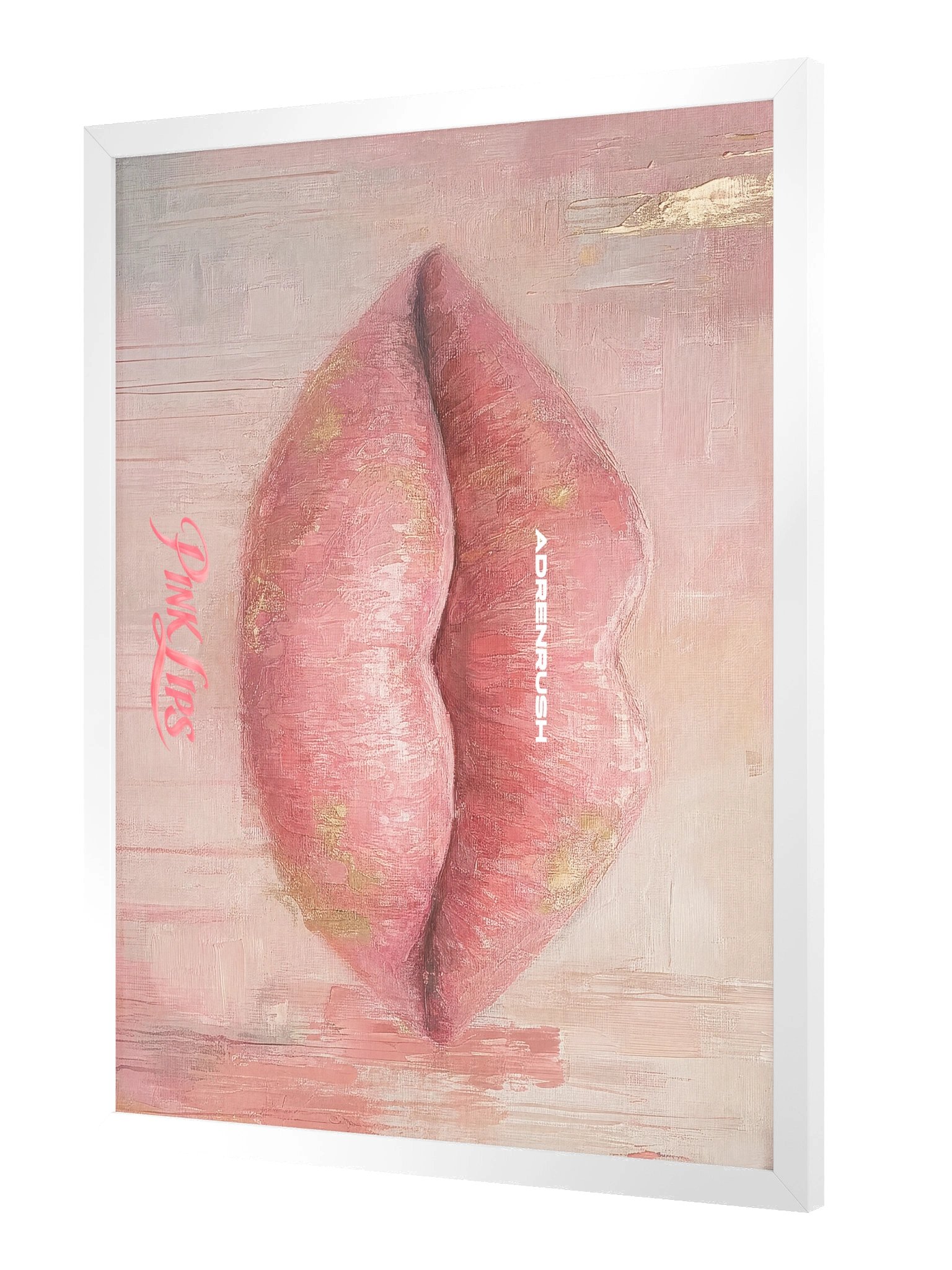 Pink Lips No.1 (2026) – AdrenRush "18X24" Collectible Art product image (5)