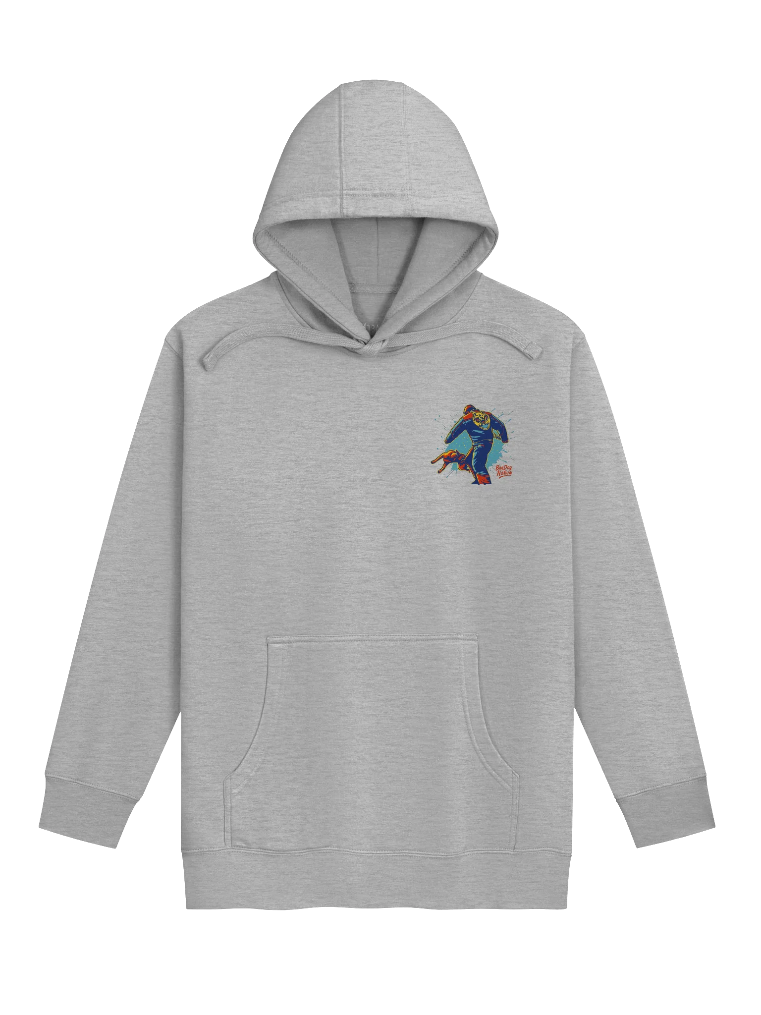NOBODY CARES, TRAIN HARDER - Premium Adult Unisex Hoodie product image (2)