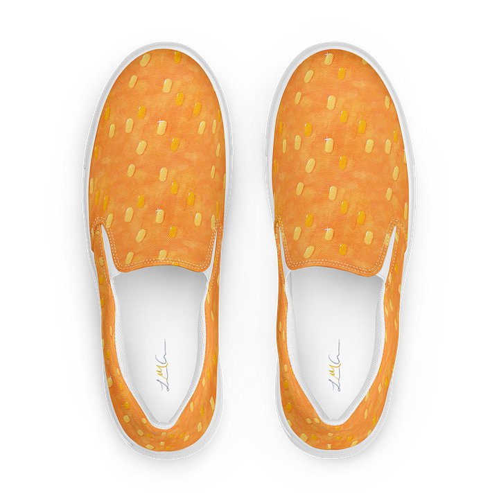 Gold Koi Mermaid Scale Slip-Ons product image (1)