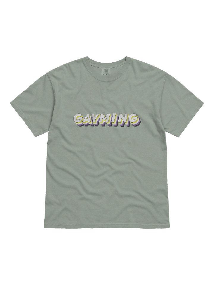 Gayming Nonbinary Pride Tee product image (1)