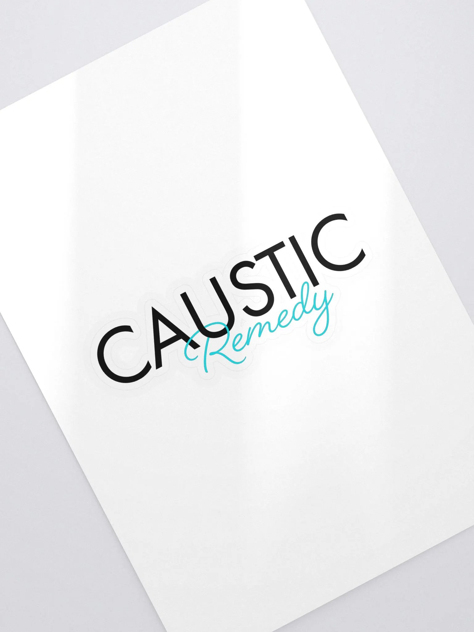 Caustic Remedy Sticker product image (2)