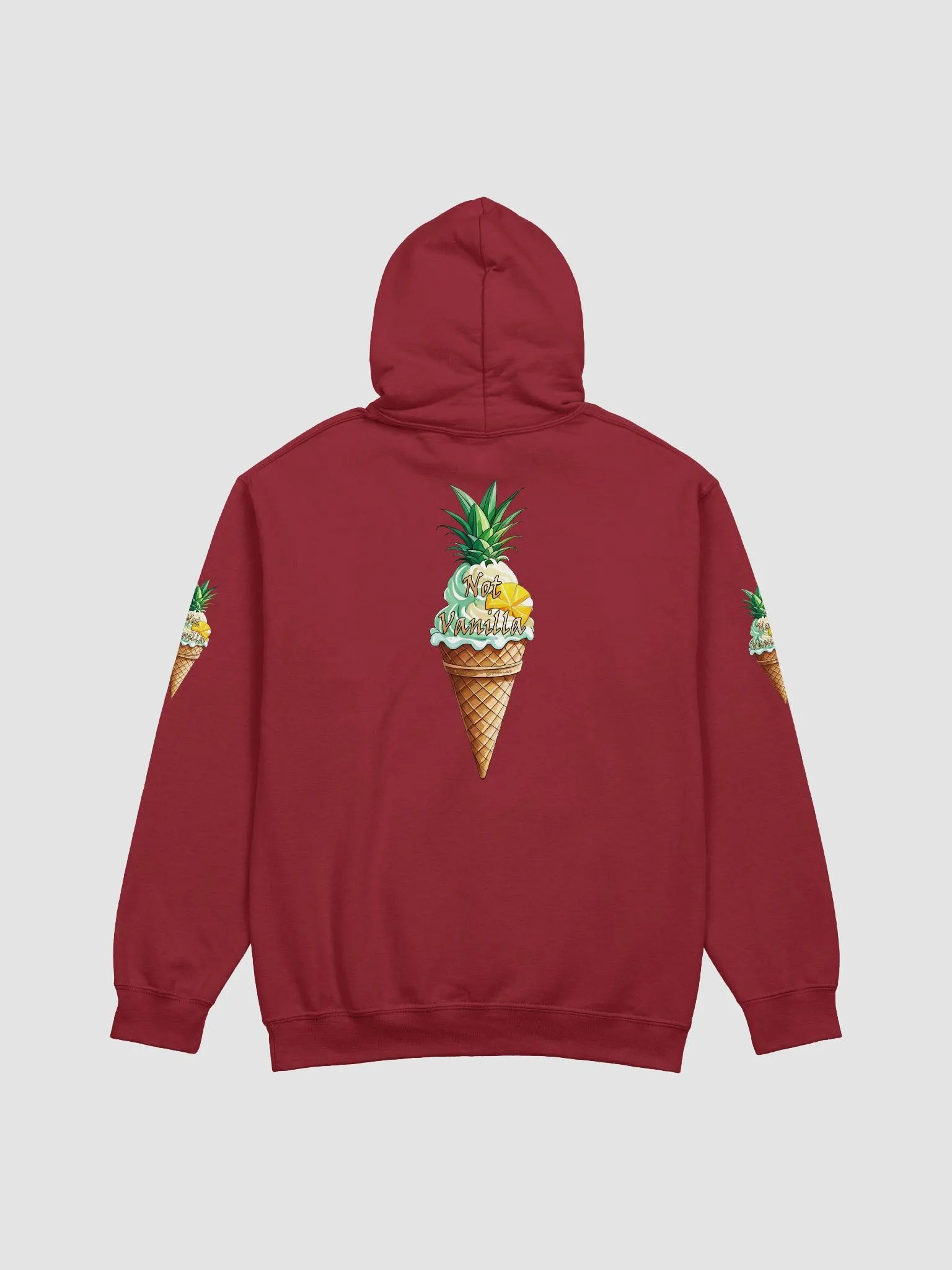 Not Vanilla Ice-cream cone classic hoodie product image (21)