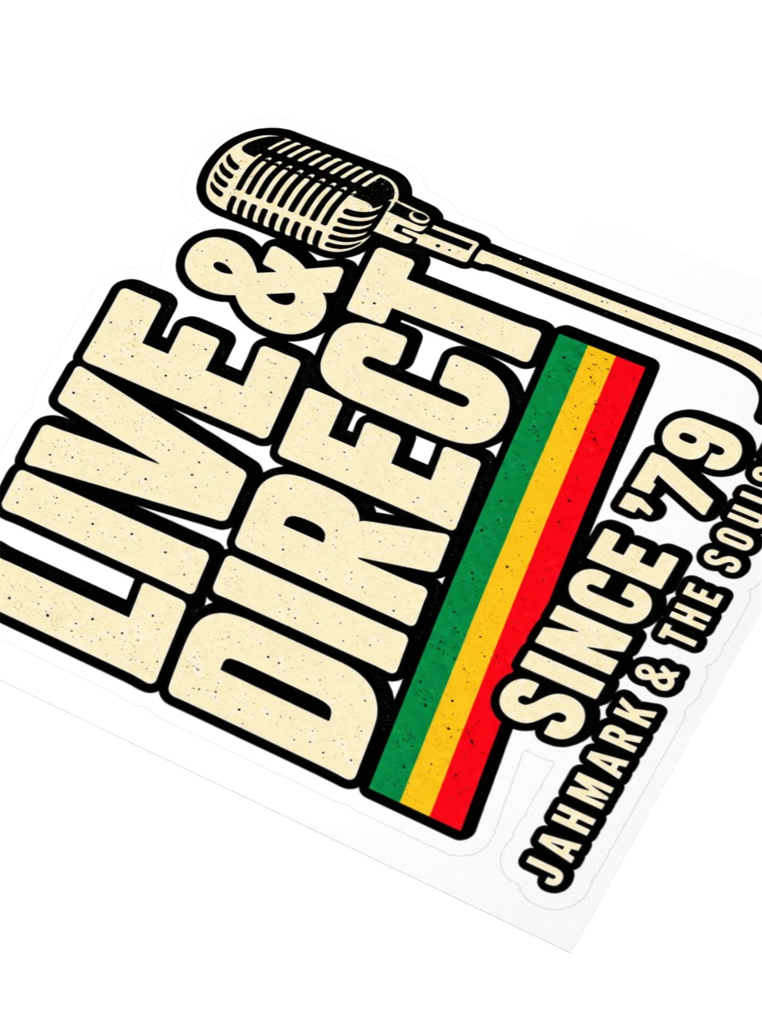 Live & Direct Sticker product image (3)