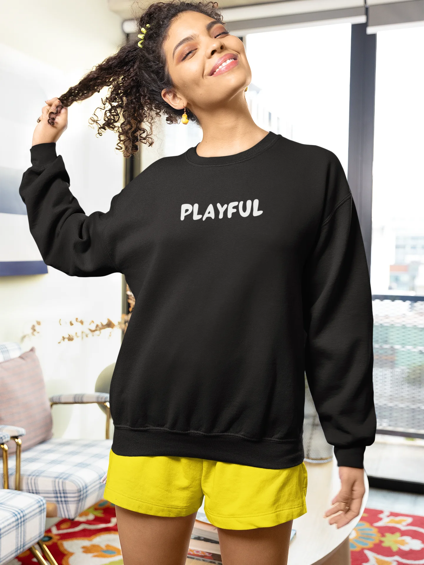 “Playful” My Vibe Crewneck Sweatshirt #2 product image (1)