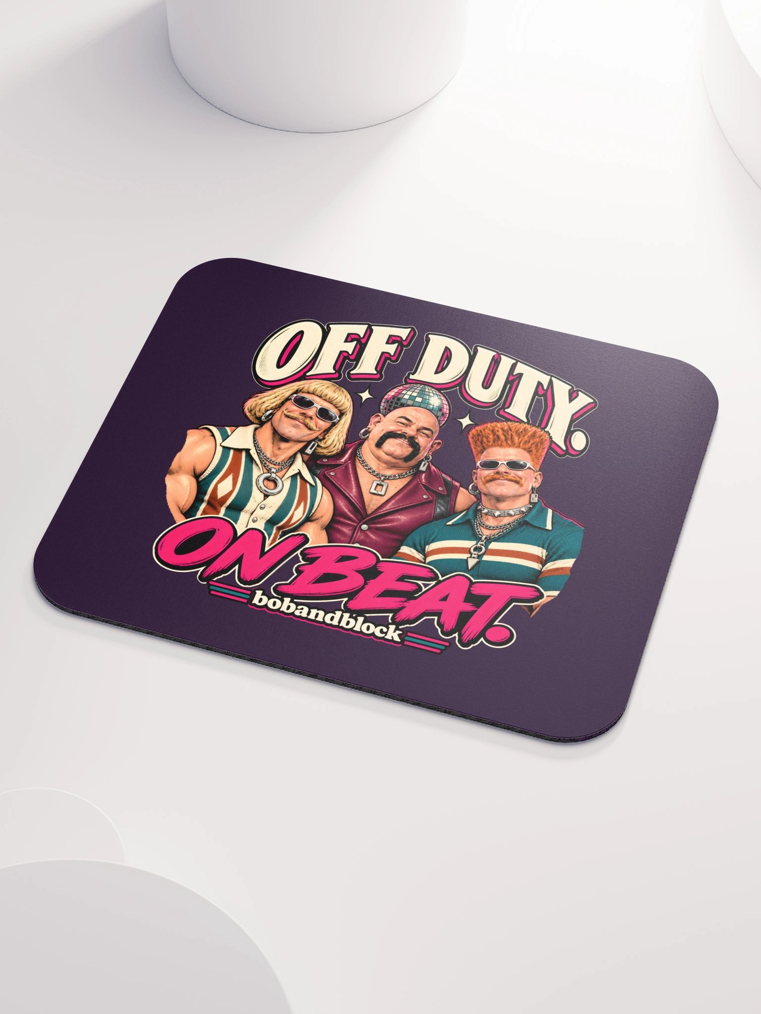 Off Duty / On Beat Mouse Pad product image (3)