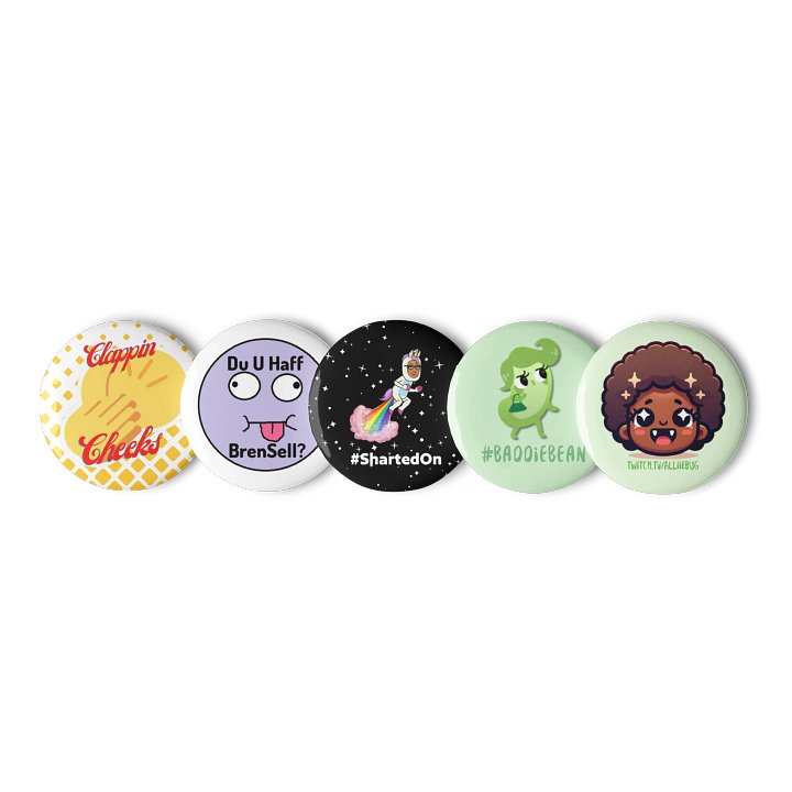 BugSquad Button 5 Pack product image (1)