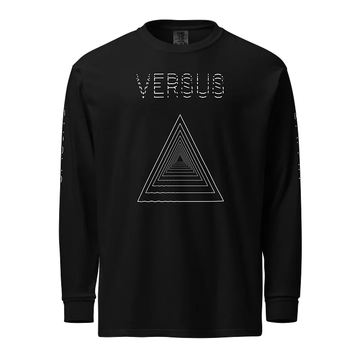 CASINO VERSUS JAPAN - Black Unisex Relaxed Fit Long Sleeve Shirt product image (1)