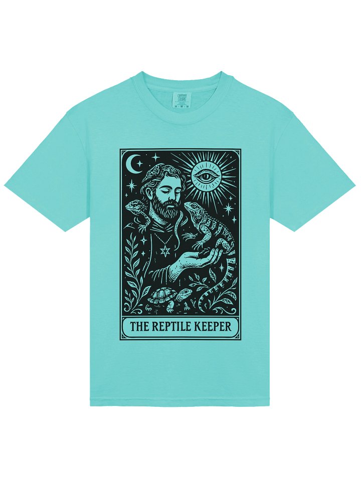 🦎 "The Reptile Keeper Tarot Tee" product image (2)