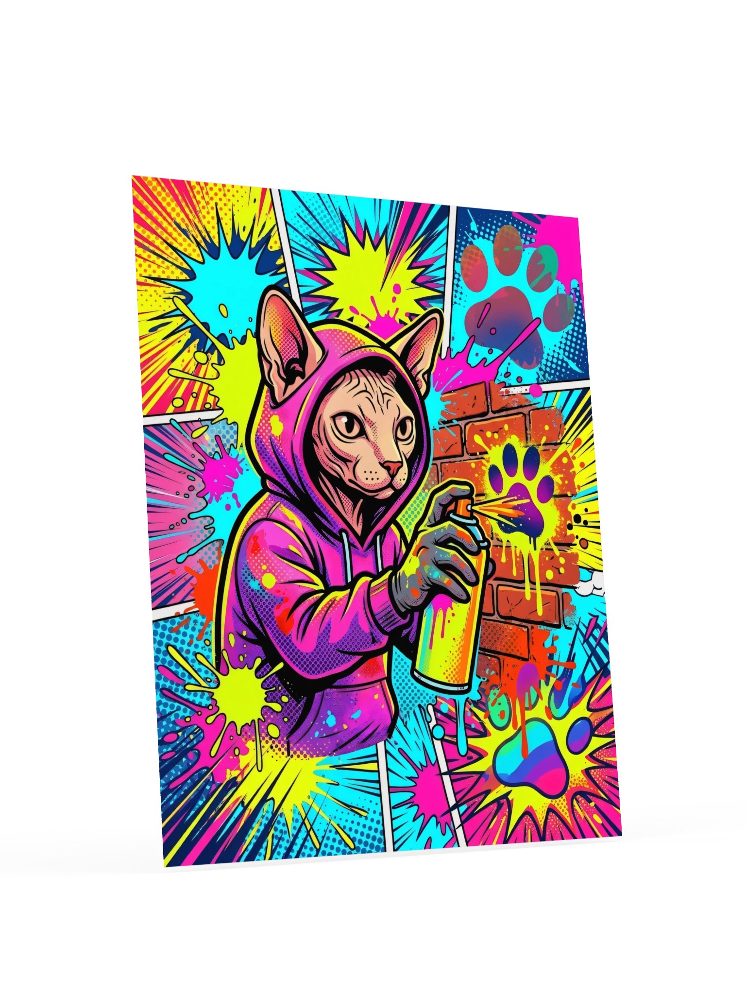 Graffiti Sphynx Poster product image (18)