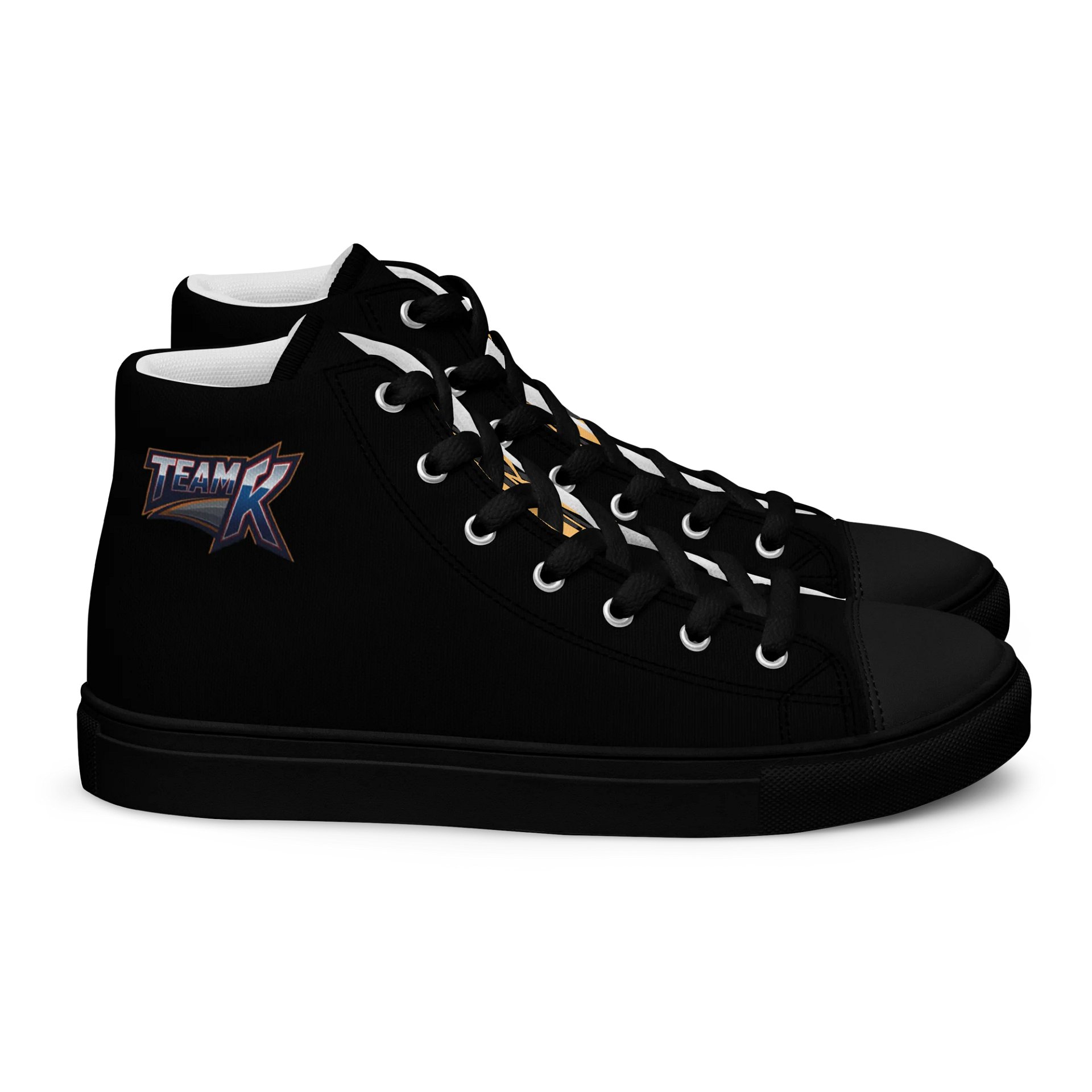 Team K (V-2) Women's High Top Canvas Shoes product image (2)