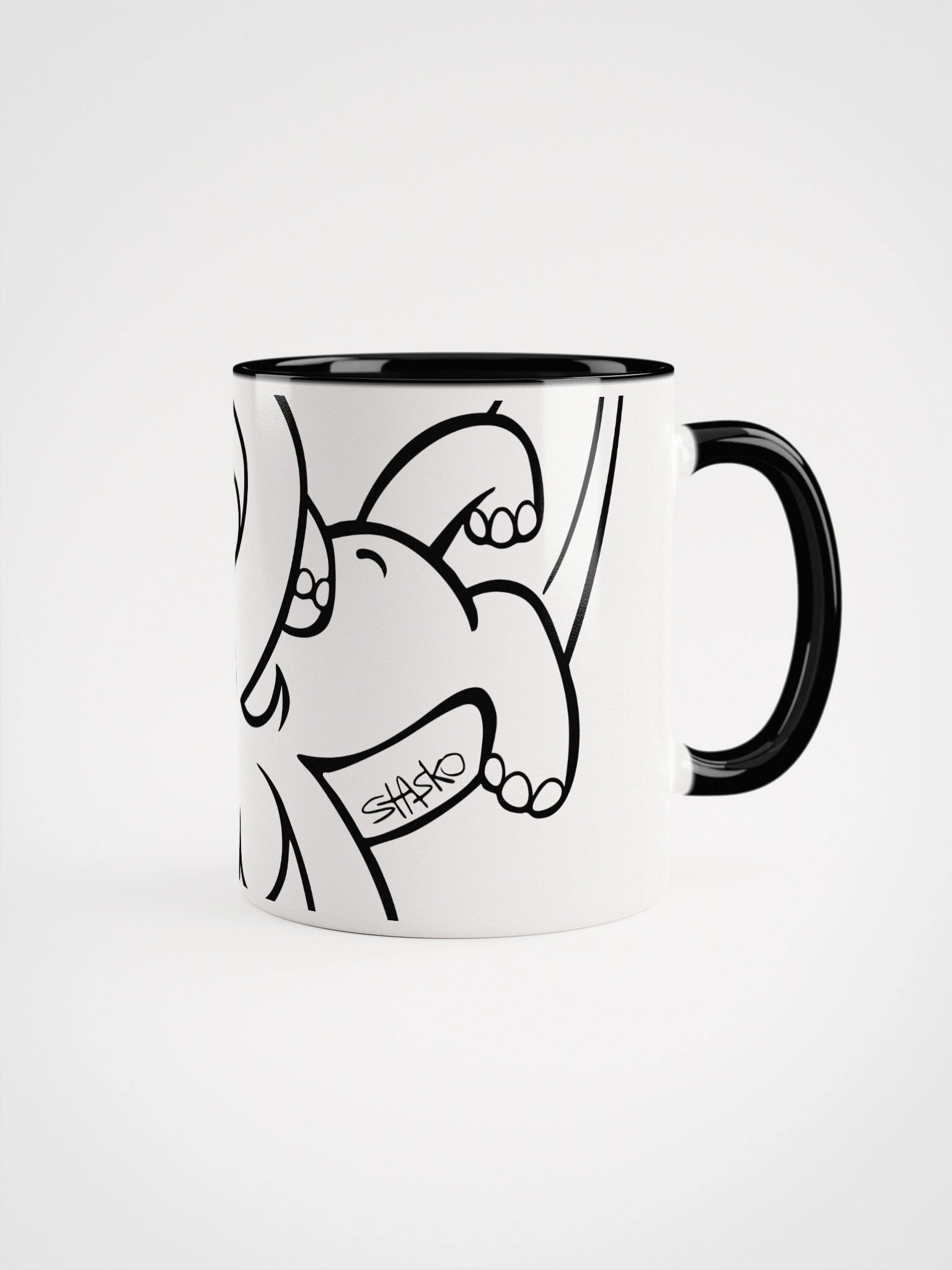 Black Hammock Elephant Mug product image (2)