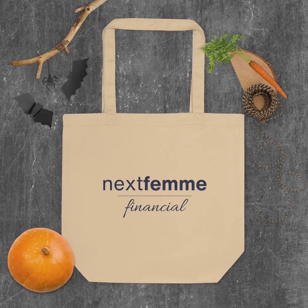 Eco Tote with Navy Logotype product image (4)