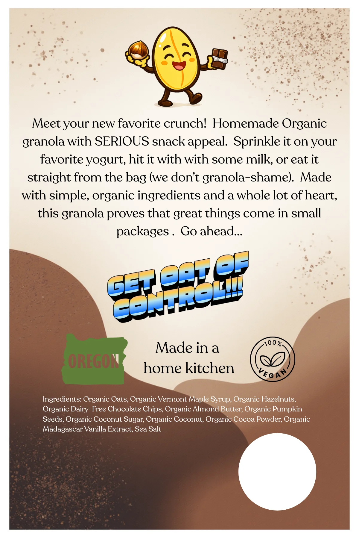 Dark Chocolate and Hazelnut Granola product image (3)