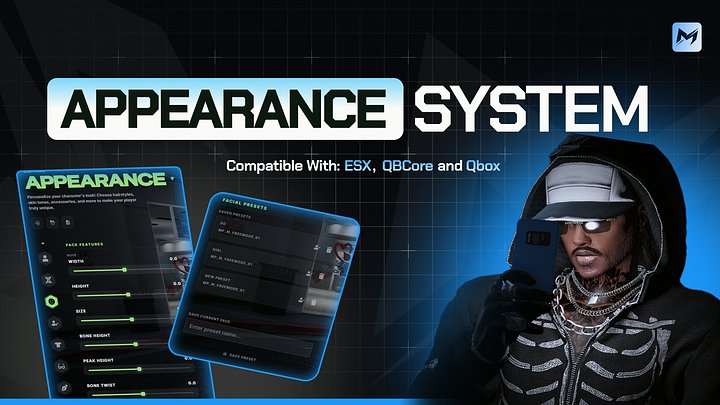 Illenium Appearance Redesign | FiveM | ESX, QBox, QBCore product image (1)