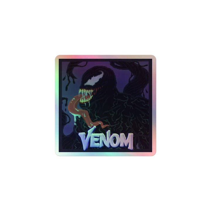 Venom Pixel-Art Sticker product image (1)