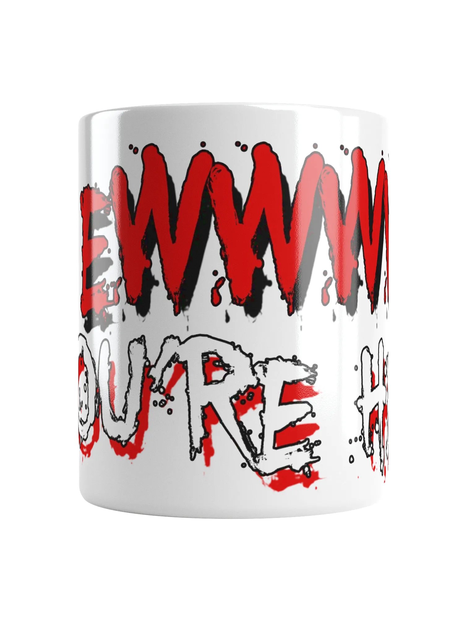 Eww You’re Here White Mug product image (5)